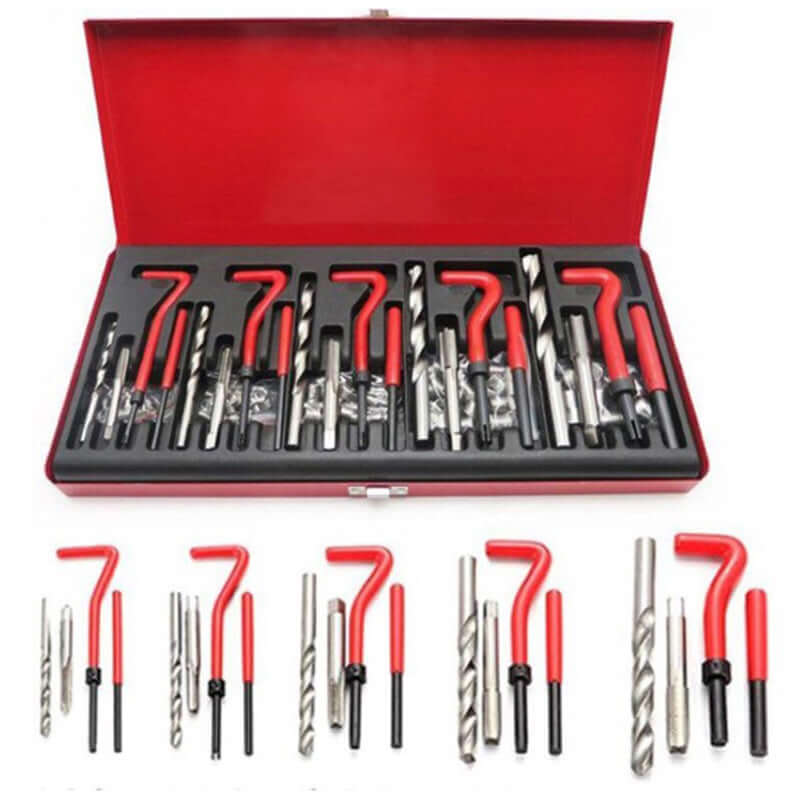 131 Piece Helicoil Type Thread Repair Kit - The Shopsite