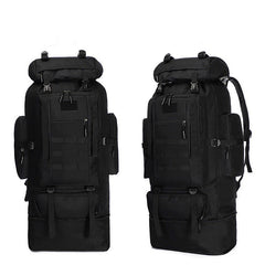 Tramping Pack Backpack Bag 100L Waterproof Tactical Military Hiking Camping BAG - The Shopsite
