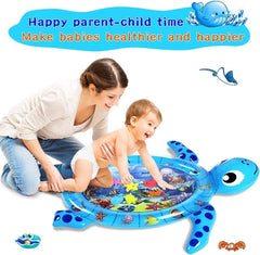 Inflatable Baby Tummy Time Water Play Mat(One-Pack)