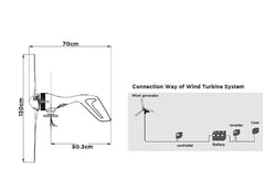 Wind Turbine 400W 24V Generator - The Shopsite