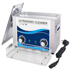 Ultrasonic Cleaner 2 Litre Heated 60W Jewellery Cleaner - The Shopsite