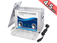 Ultrasonic Cleaner 4.5 Litre Heated - The Shopsite