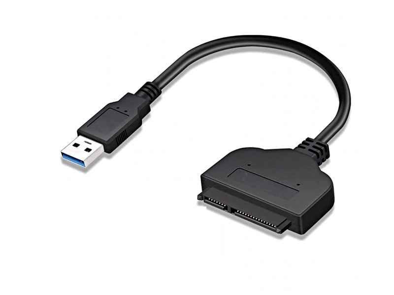 To Cable, Usb 3.0 Sata Hard Drive Adapter Compatible For 2.5 Inch Hdd And Ssd - The Shopsite NZ