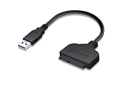 Sata To Usb Cable, Usb 3.0 To Sata Hard Drive Adapter Compatible For 2.5 Inch Hdd And Ssd - The Shopsite