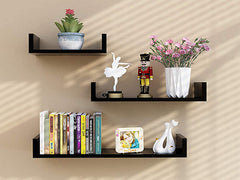Wall Shelf Wall Shelves 3PCs/Set Floating Display Shelf - The Shopsite