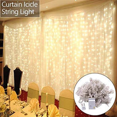 Curtain Lights 3*6m Warm White - The Shopsite