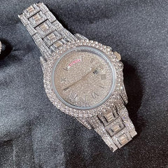 Quartz Womens Watch White Diamond