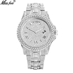 Quartz Womens Watch White Diamond