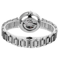 FORSINING Women's Silver Diamond Watch