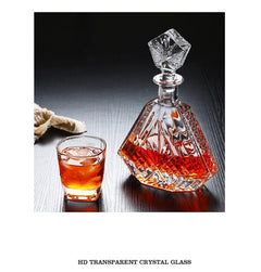 Whiskey Decanter with 6 Glasses - The Shopsite
