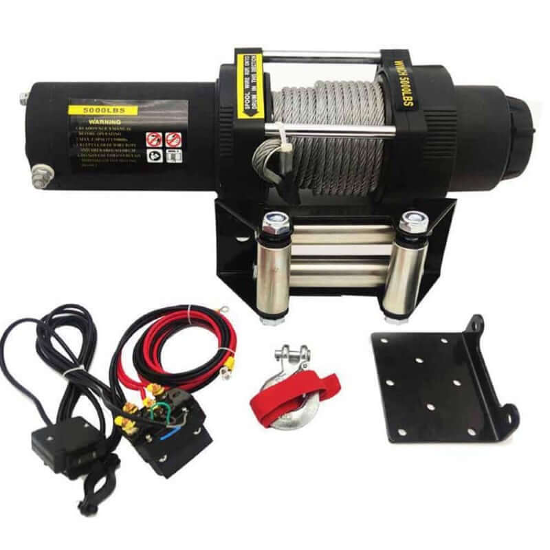 Electric Winch with Cable 5000lbs - The Shopsite