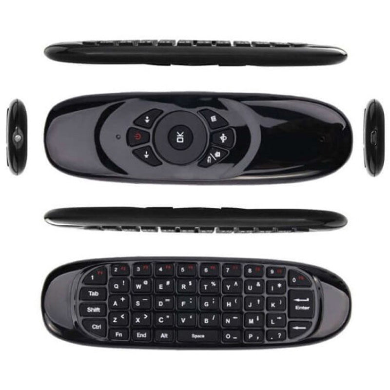 Wireless Tv Keyboard Mini Wireless Keyboard With Touchpad Mouse Combo Qwerty Keypad - The Shopsite