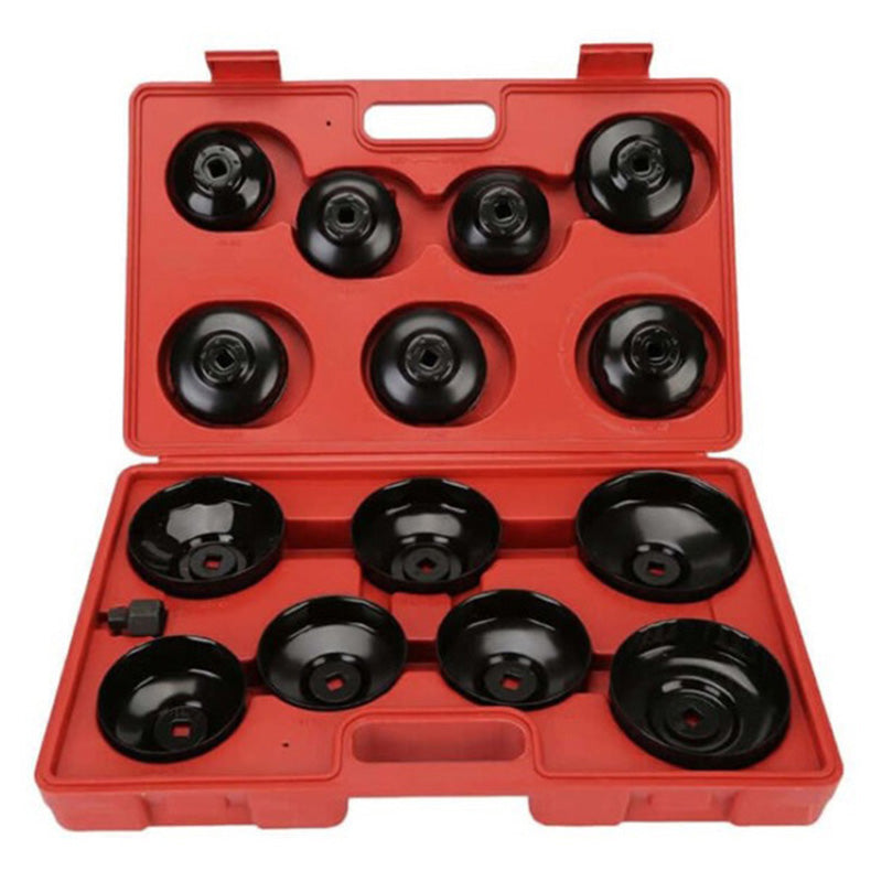 Oil Filter Wrench Universal Oil Change Filter Cap Wrench Cup Socket Tool Set - The Shopsite