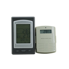 Weather Station Digital Wireless Thermometer Indoor Outdoor Temperature Gauge Receiver Transmitter Home Office Use - The Shopsite