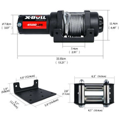 Electric Winch 12V 4500lbs - The Shopsite