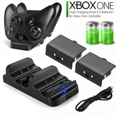 Xbox One Charging Dock With 2 X Battery - The Shopsite